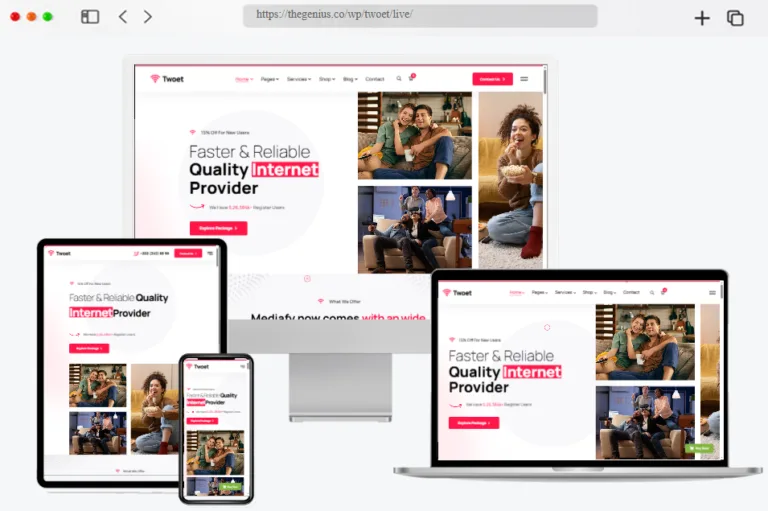 15 Best TV & Internet Provider WordPress Themes 2026