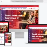10 broadband internet provider website templates 2025