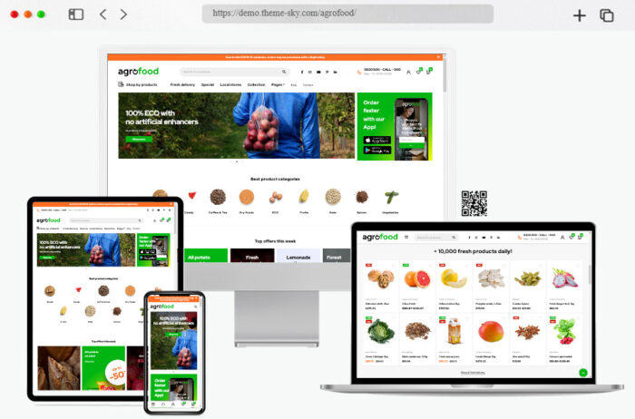 agrofood wordpress theme