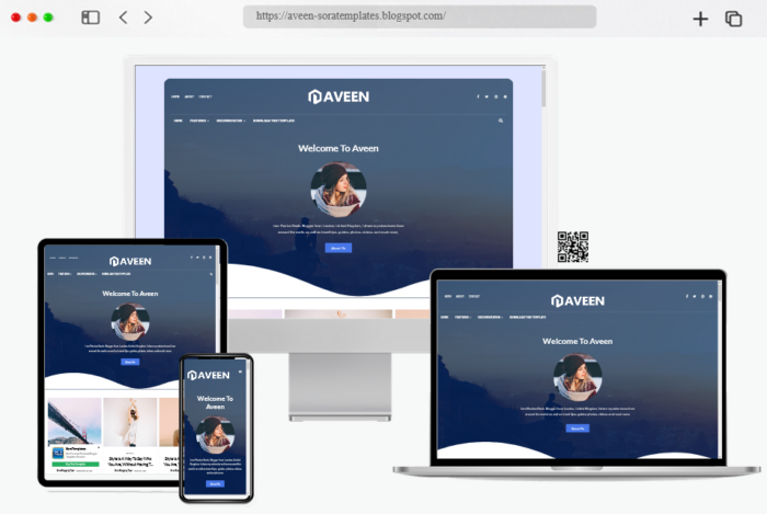 aveen Download free Blogger templates