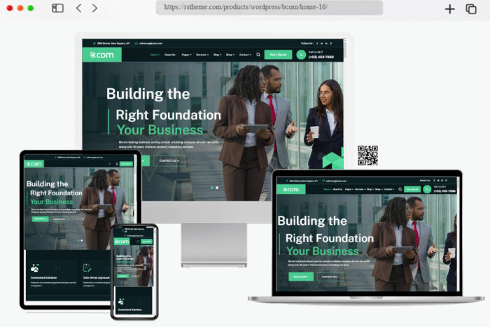 bcom business theme