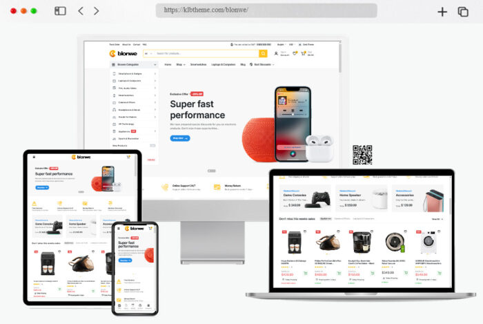 blonwe multipurpose woocommerce theme
