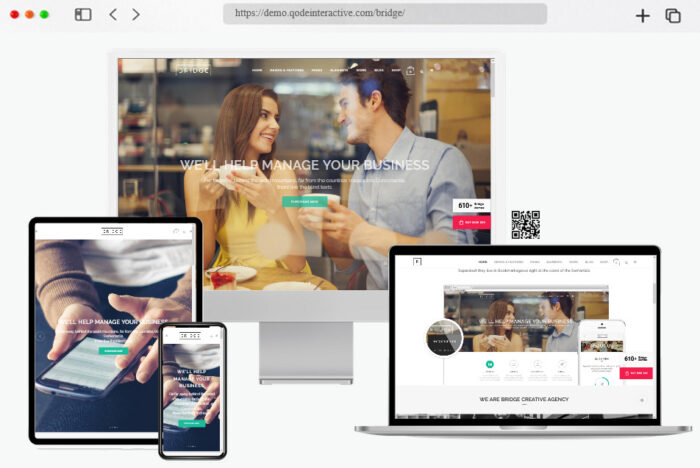 bridge creative multi purpose theme