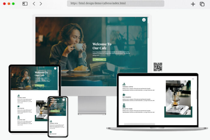 cafeesa free cafe html template