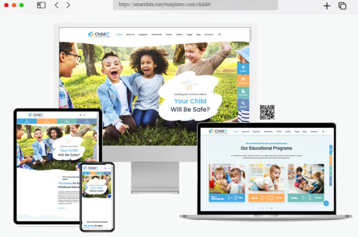 childit kindergarten elementor wordpress theme
