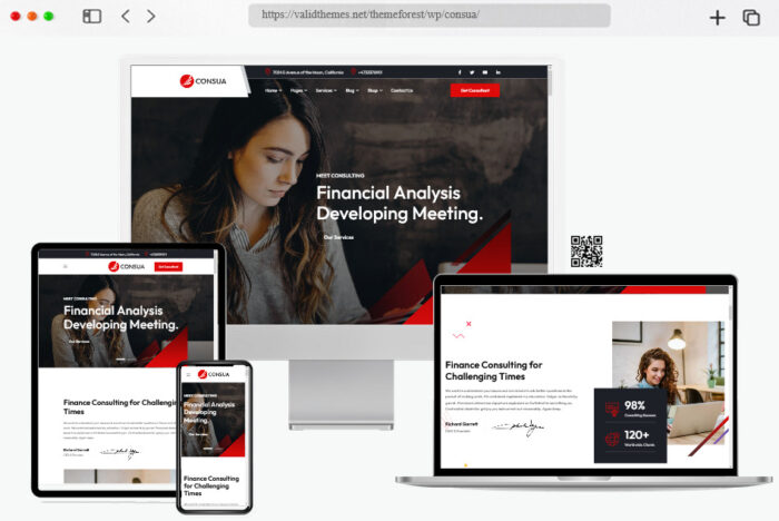 consua business consulting theme