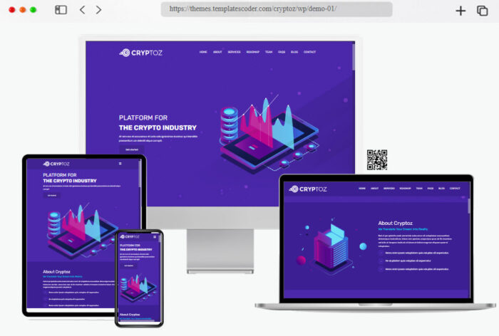 cryptoz ico crypto wordpress theme