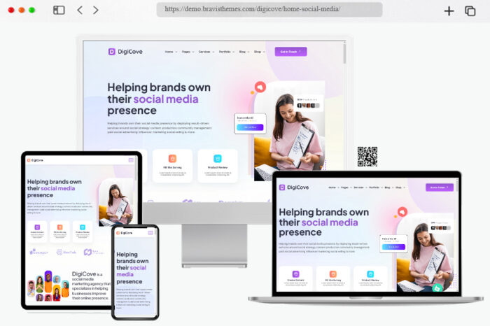 digicove business agency wordpress theme