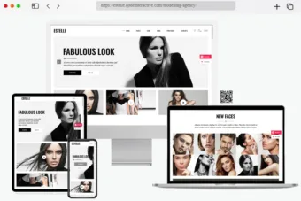 estelle modelling agency theme