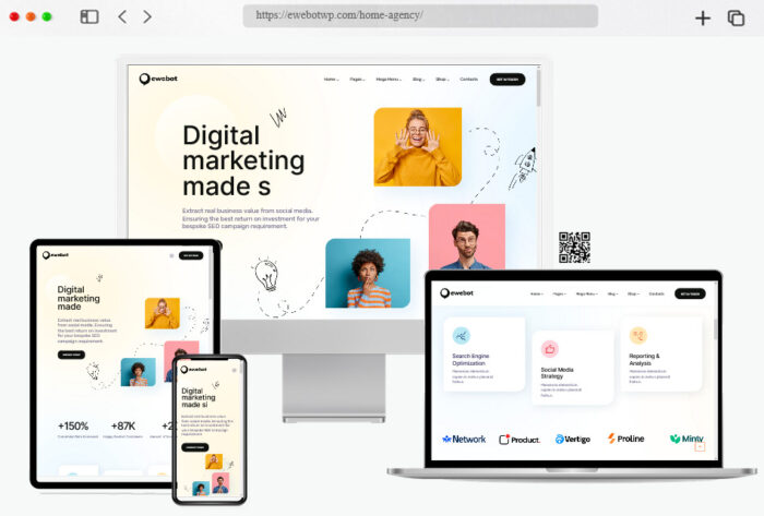 ewebot web design digital agency