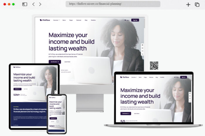 finflow business wordpress theme
