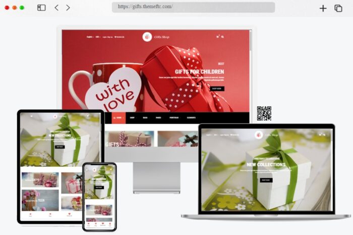 gifts shop woocommerce wordpress theme