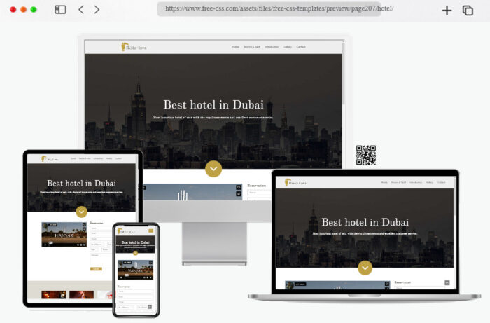 holiday grown free css website template