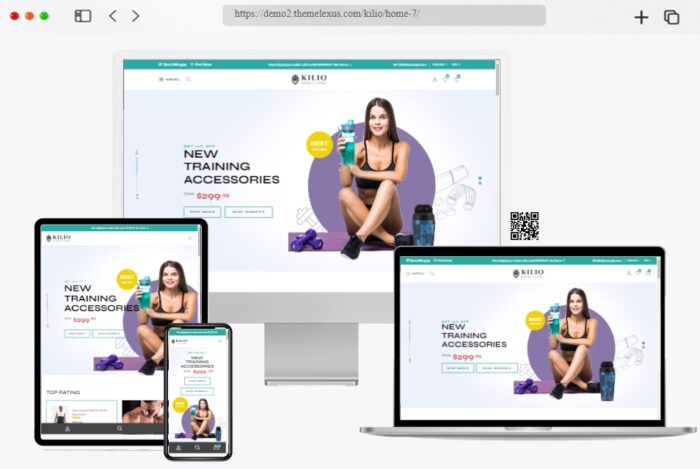 kilio sport shop woocommerce wordpress theme