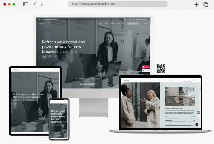 leroux business consulting wordpress theme