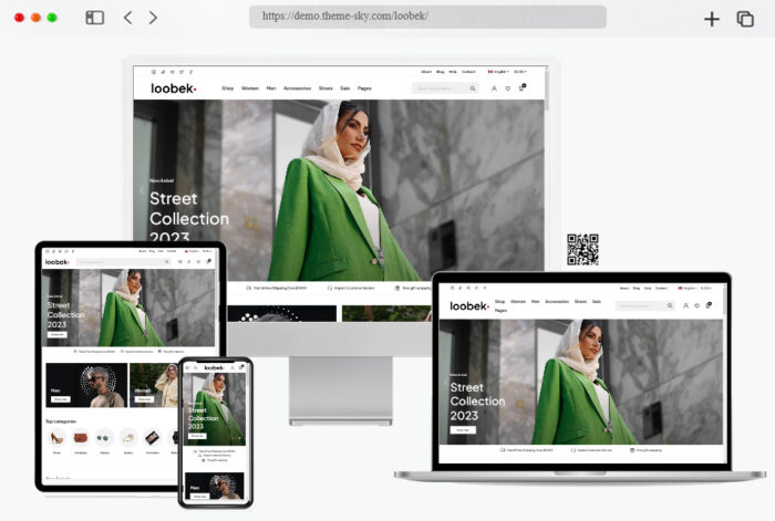 loobek modern feature rich theme