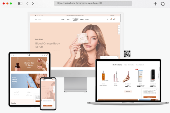 makeaholic beauty cosmetics wordpress theme