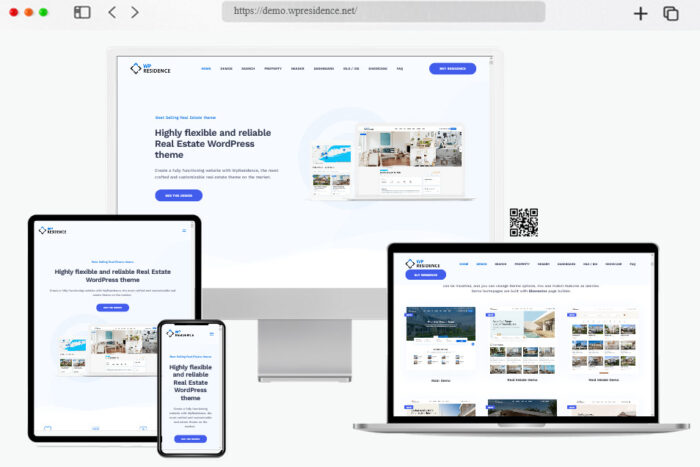 residence modern responsive theme
