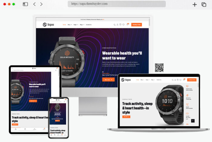 sapa product landing page woocommerce theme