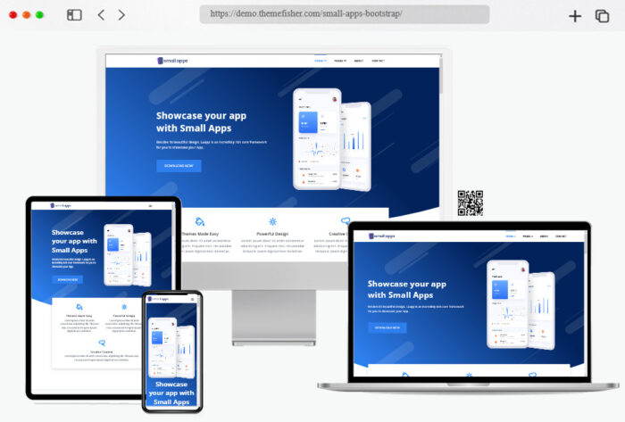 small apps html bootstrap
