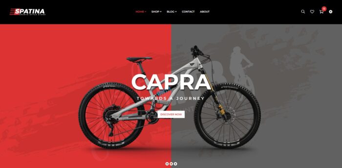 spatina sports store woocommerce wordpress theme