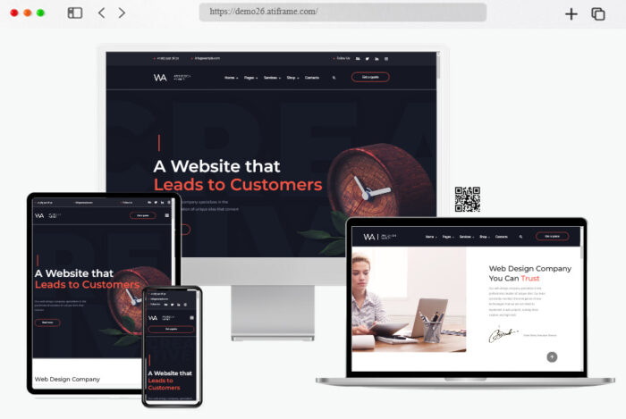 wagency web design theme