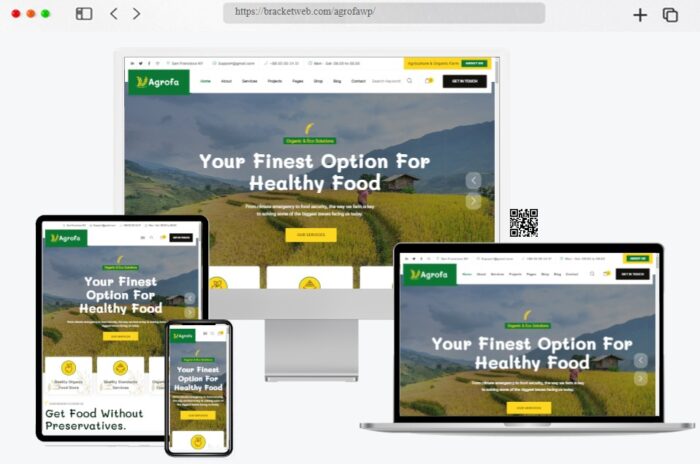 Agrofa Agriculture Farming WordPress Theme