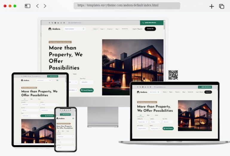 Andora Real Estate Bootstrap Template
