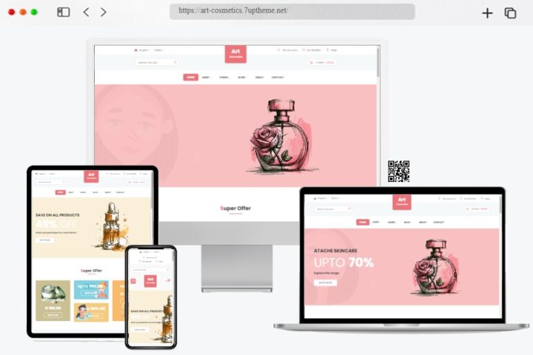 Art Cosmetics WordPress Theme