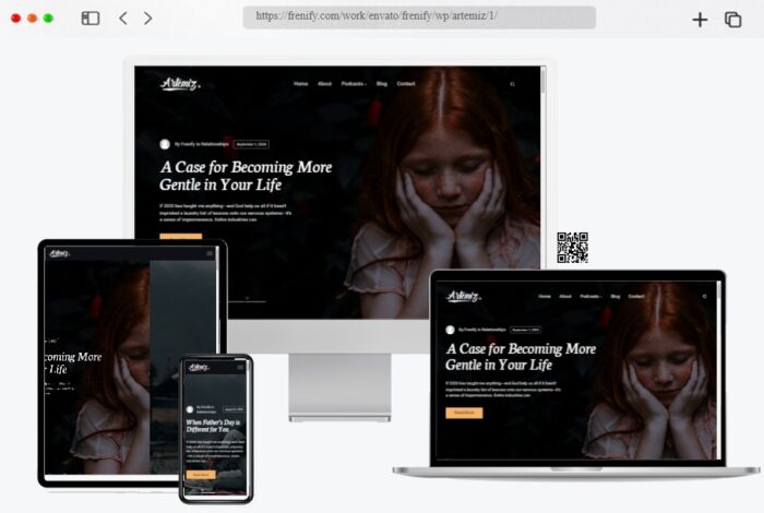Artemiz Blog Podcast WordPress Theme