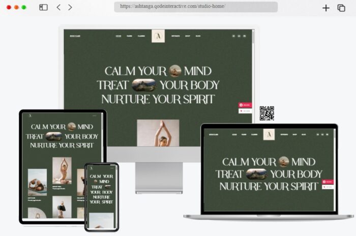 Ashtanga Yoga Studio Theme