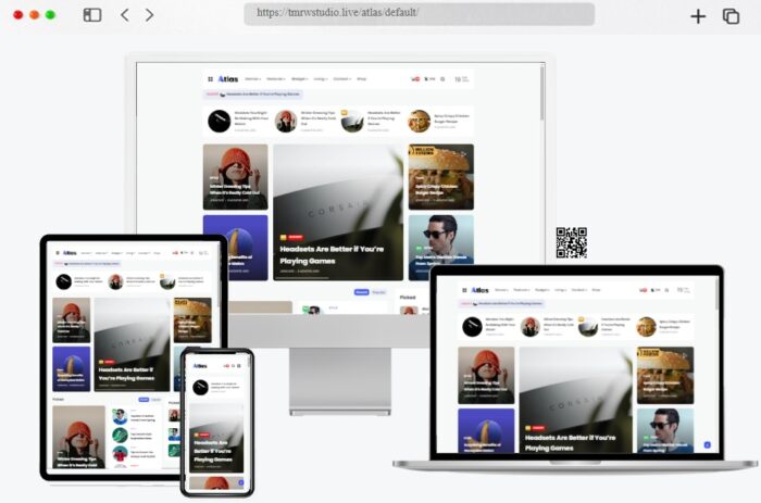 Atlas Creative Blog News WordPress Theme