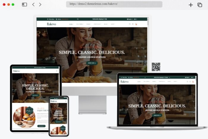 Bakevo Bakery Cookies WordPress Theme