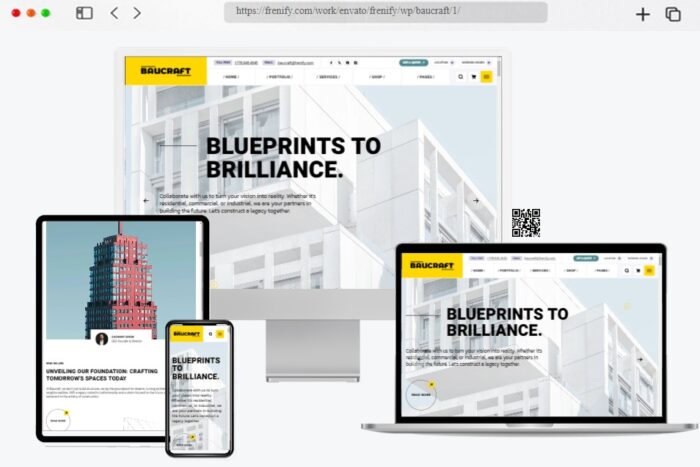 Baucraft Construction WordPress Theme