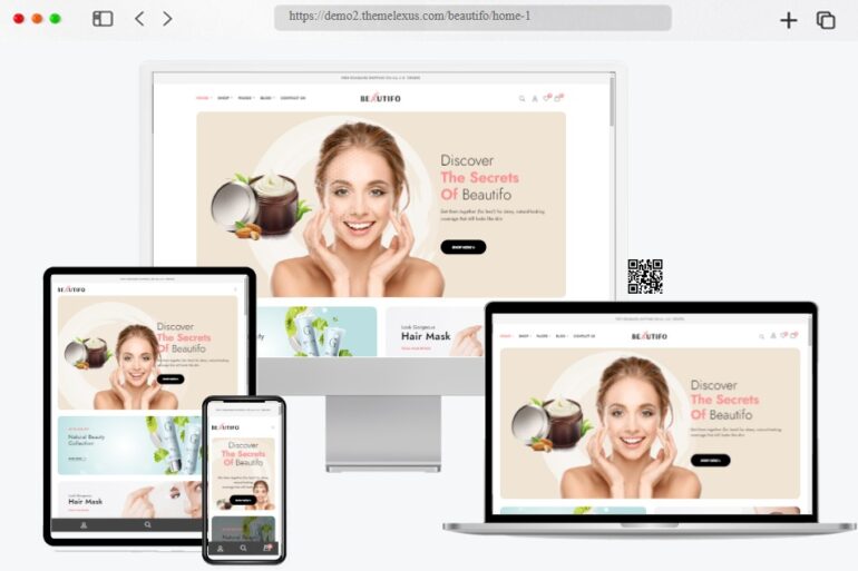 Beautifo Cosmetics Shop Theme