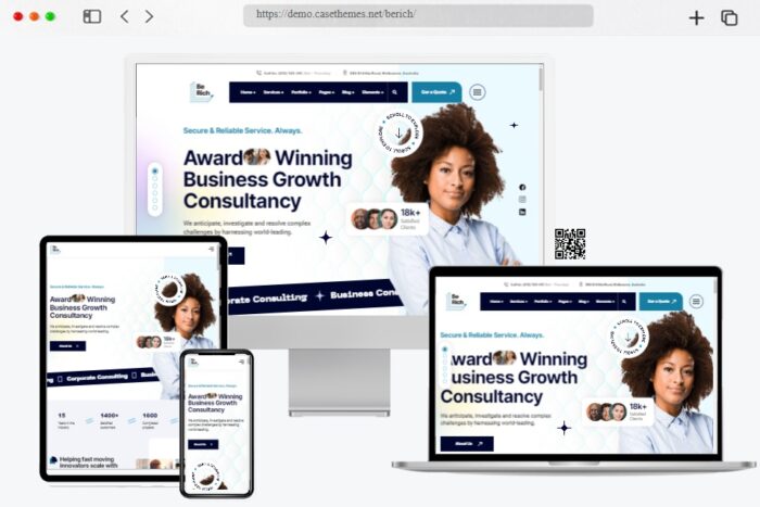 Berich Consulting Business WordPress Theme