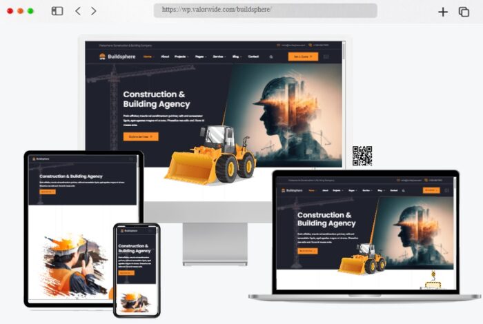 Buildsphere Construction WordPress Theme