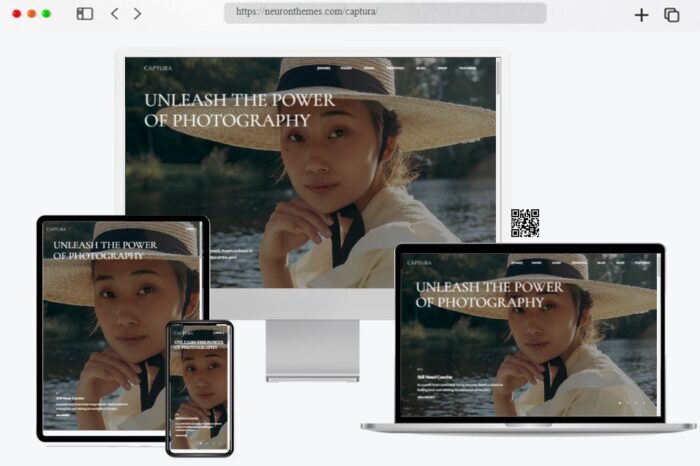 Captura Photography Portfolio WordPress Theme