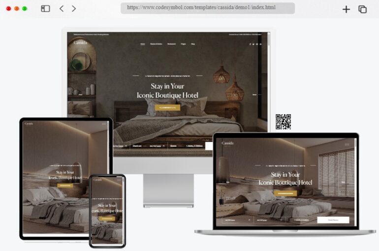 Cassida Luxury Hotel Template