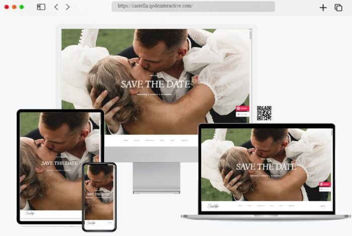 Castella Wedding Event Planner Theme
