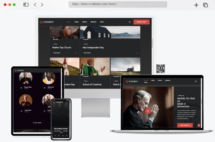Chursy Church Religious WordPress Theme