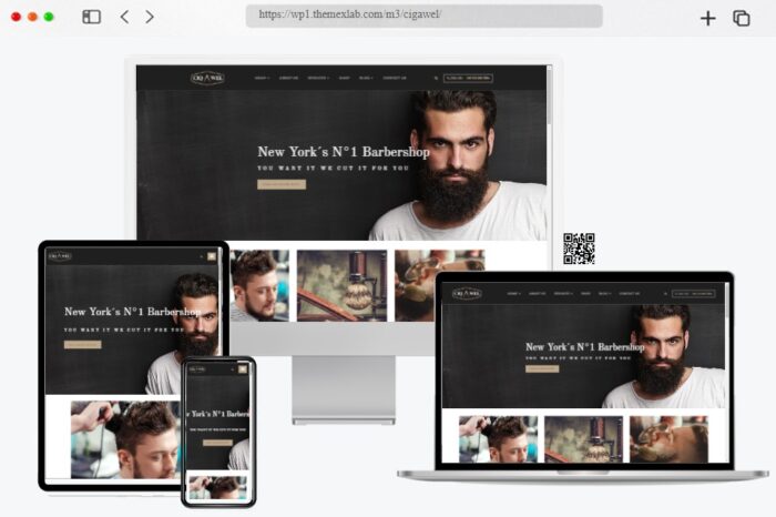cigawel barbershop wordpress theme