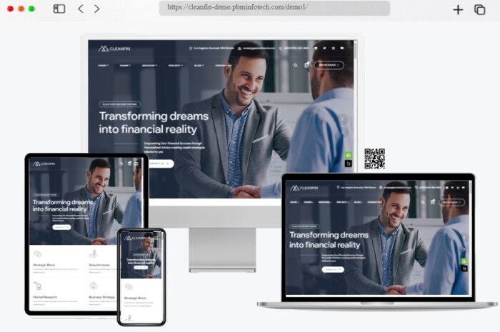 Cleanfin Finance Theme