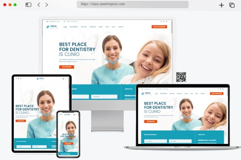 Clinio Medical Dental WordPress Theme