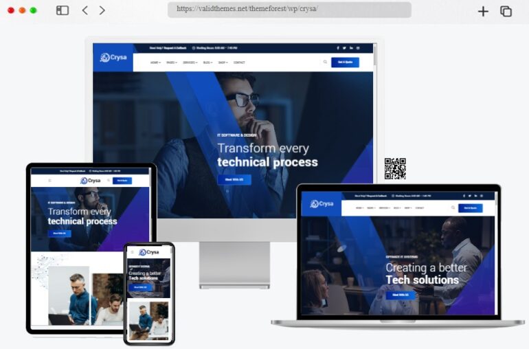 Crysa IT Solutions WordPress