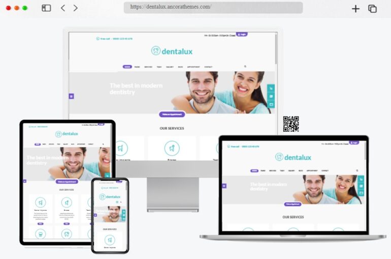 Dentalux Dentis WordPress Theme
