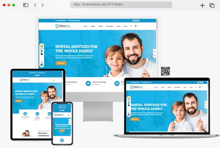 Dentro Dental Medical WordPress Theme