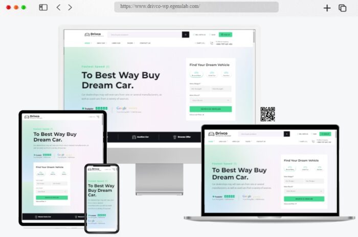 Drivco Car Dealer Listing Theme