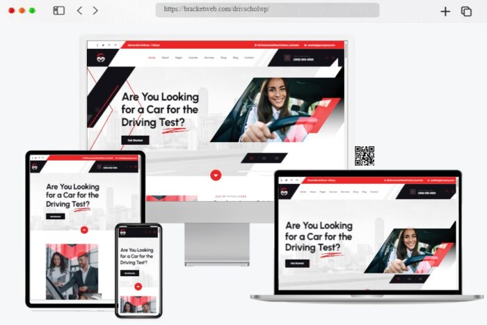 Drivschol Driving School Theme