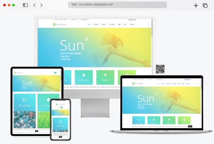 eco nature environment ecology wordpress theme